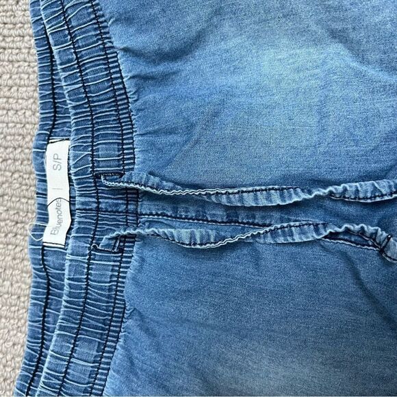 Bluenotes elastic waist drawstring casual summer shorts - S - Picture 2 of 5